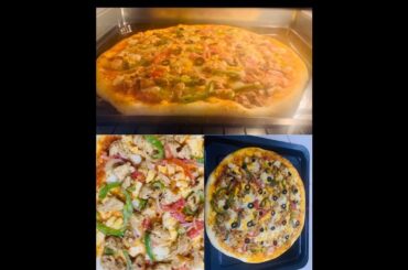 Chicken fajita pizza || Homemade pizza || Italian cuisine