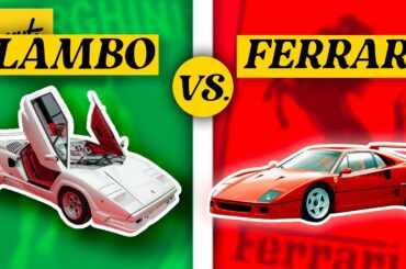 Ferrari Vs Lamborghini - The Rivalry EXPLAINED