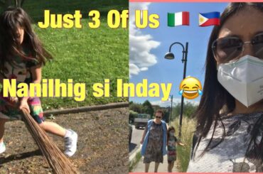 LIFE IN ITALY / WALKING WITH MY ITALIAN BYENAN/ MAKUKULIT 😂/ PINAY IN ITALY 🇮🇹STILL LOCKED DOWN