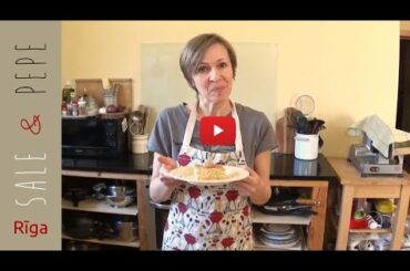 Torta di riso. Rīsu pudina. Sale & Pepe Rīga. The Italian chefs in Riga