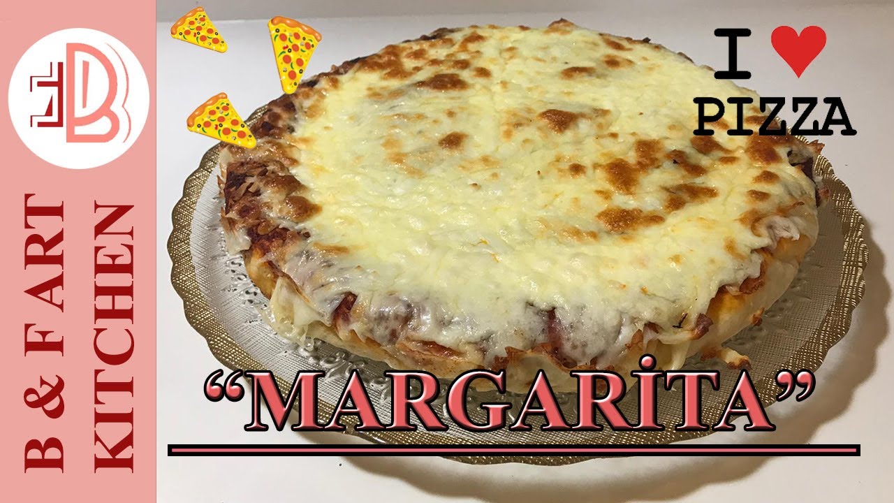 PİZZANIN EN SAF VE BOMBASTİK HALİ &quot;MARGARİTA PİZZA TARİFİ&quot; 🍕🍕