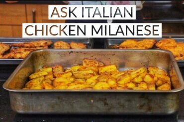 Italian Chicken Milanese (Quarantine Recipe) || Ask Italian Tests #2