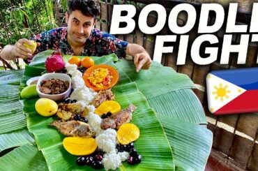 Boodle Fight Sa Tag-Ulan in a Filipino Farm!