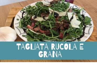 Tagliata Rucola e Grana | Beef, Rocket & Parmesan, Cooking with an Italian