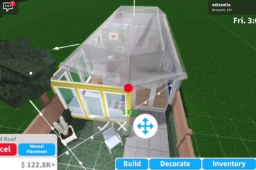 ROBLOX | bloxburg small tropical bungalow speed build (23k)