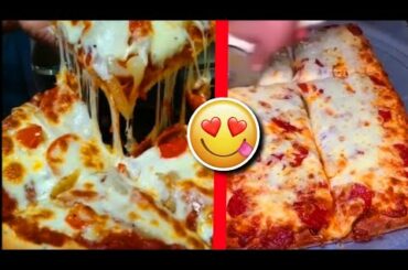 Pizza extreme Cheese 🤤Extremely Satisfying Food ❌ GET HUNGRY & YOU LOSE! 😍