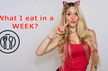 WHAT I EAT IN A WEEK ? | Cosa mangio in una settimana *alimentazione sana e sgarri*