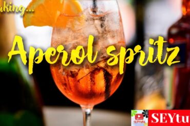 Making APEROL SPRITZ