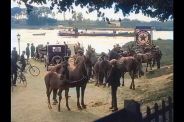 DeOldify Colorization: Zwolle in The Netherlands in 1925 in color! [HD]
