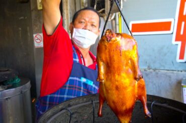 SOUTHERN STREET FOOD in TAIWAN!! Roast Duck in Kaohsiung + Donggang's CRAZY Street Food!