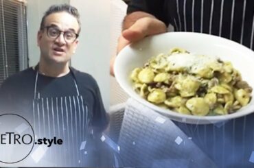 Francesco Rizzo's Orecchiette in Cream of Broccoli with Italian Sausage | #CookingAtHomeWithMetro