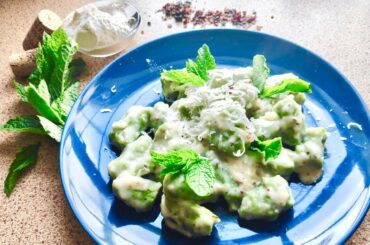 Spinach Potato Gnocchi - Italian Cuisine