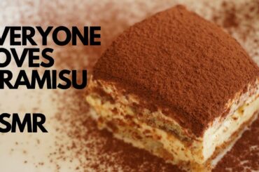Original Tiramisu Recipe | Quick & Easy Italian Dessert | ASMR | 提拉米蘇