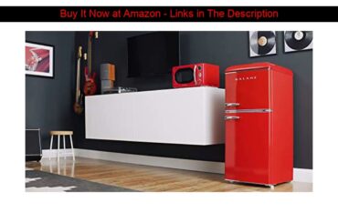 ☄️ Galanz GLR31TRDER Retro Fridge, 3.1 Cu.Ft, Red