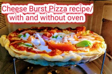 Cheese Burst Pizza recipe || Italian pizza || tava pizza at home || Ladies Dunia