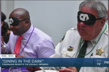 Dining in the Dark fundraiser