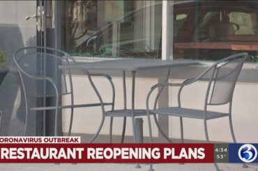 VIDEO: CT restaurants set to reopen for outdoor seating only