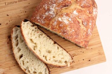 No-Knead Rustic Bread Recipe - Laura Vitale - Laura in the Kitchen Episode 1025