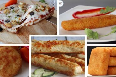 5 Amazing Cheese Stuffed Recipes For Cheese Lovers ❣️ | Cooking with passion