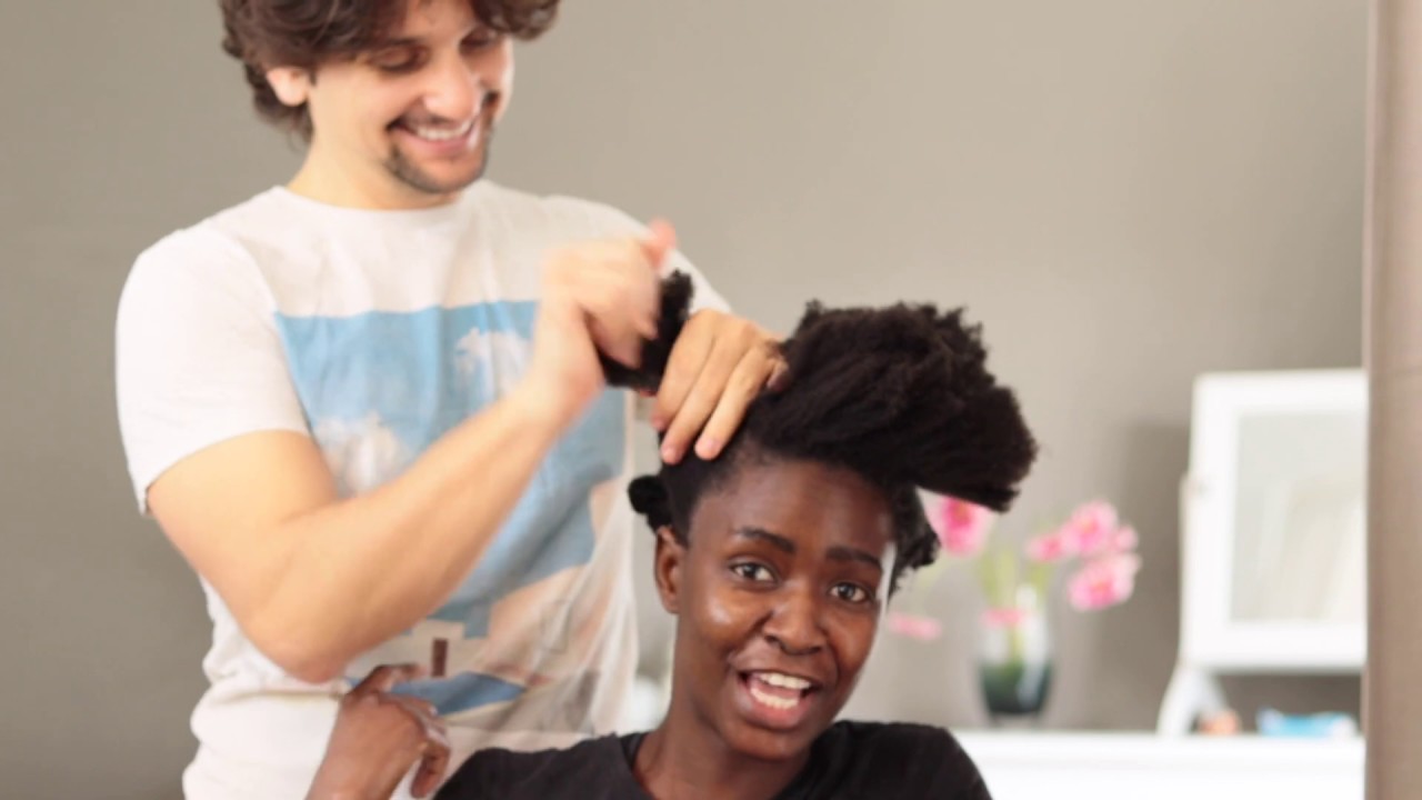 ITALIAN HUSBAND TRIES TO STYLE MY KINKY 4C HAIR for the first time – lempies ITALIAN HUSBAND TRIES TO STYLE MY KINKY 4C HAIR for the first time - lempies