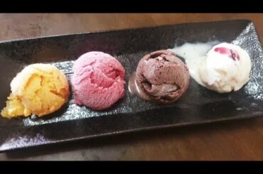 Homemade Ice Cream 4 types|summer special Ice Cream recipe|How to make Ice Cream|No cream,No machine