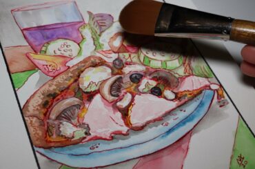 Let's Paint - Takeout Pizza! (supporting local restaurants)