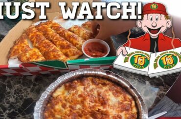 TJ PIZZA MUKBANG🤤 AND MORE