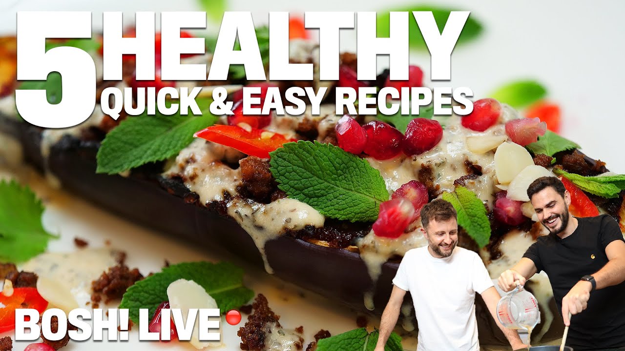 5 QUICK & EASY, HEALTHY RECIPES 5 QUICK & EASY, HEALTHY RECIPES