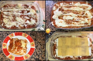 Italian lasagna recipe ✔️😍 طريقة عمل اللازانيا الايطالية بالبشاميل واللحم المفروم