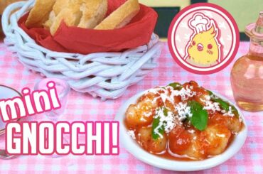 Miniature Cooking: Italian Gnocchi alla sorrentina | ミニ料理 ニョッキ ASMR real tiny food