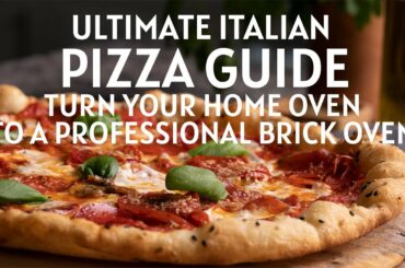 AMAZING ITALIAN PEPPERONI MUSHROOM PIZZA GUIDE AND TIPS