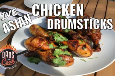 ASIAN CHICKEN DRUMSTICKS | CHINESE CHICKEN SALAD | DADS THAT COOK