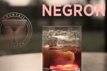 NEGRONI from the north of Italy - COCKTAILS BY COCKTAILGRUPPEN