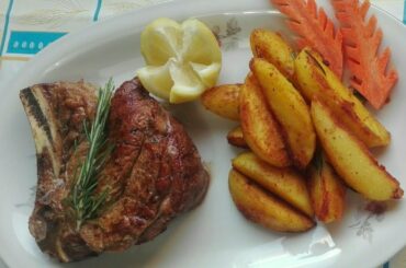 ইটালিয়ান বিফ স্টেক।।Italian Beef Steak/Potato Girll Recipe।।How To Make Beef Steak/Potato Girll।।