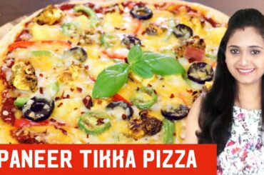 Paneer Tikka Pizza | Paneer Pizza Recipe | पनीर पिज़्ज़ा | Homemade Pizza with Paneer by Priyanka