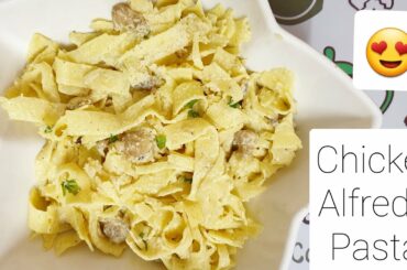 Chicken Fettuccine Alfredo | Yummy Fridays | Chicken Pasta, Easy & Quick Italian recipe in Malayalam