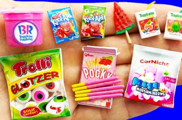 11 DIY MINIATURE FOOD AND DRINKS REALISTIC HACKS AND CRAFTS COLLECTION !!!