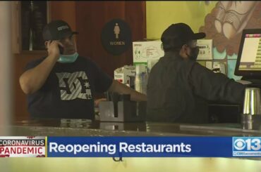 State Approval Allowing Sacramento County Restaurants To Reopen