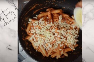 Pink Sauce Pasta Recipe// How to make Pasta in Red & White Sauce