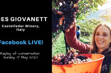 Ines Giovanett of Castelfeder Winery in Alto Adige, Italy