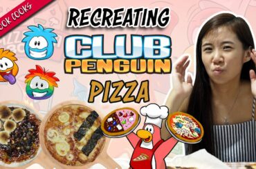 We Made Club Penguin Pizza! | Eatbook Cooks | EP 24