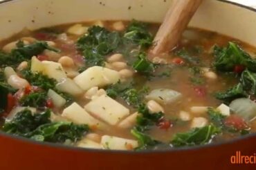 How to Make Kale Soup | Vegetarian Recipes | Allrecipes.com