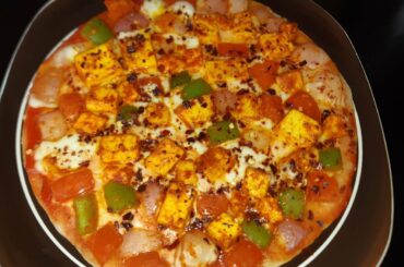Paneer Pizza Recipe