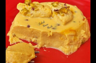 Rasmalai Pannacotta - Italian-Indian fusion dessert