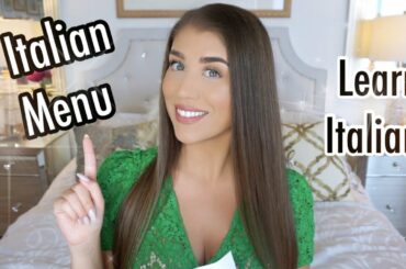 Learn Italian - How To Read The Italian Menu