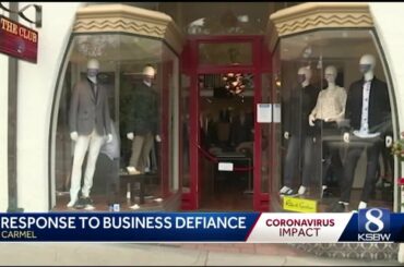 Carmel restaurants back off threat to reopen against county health orders