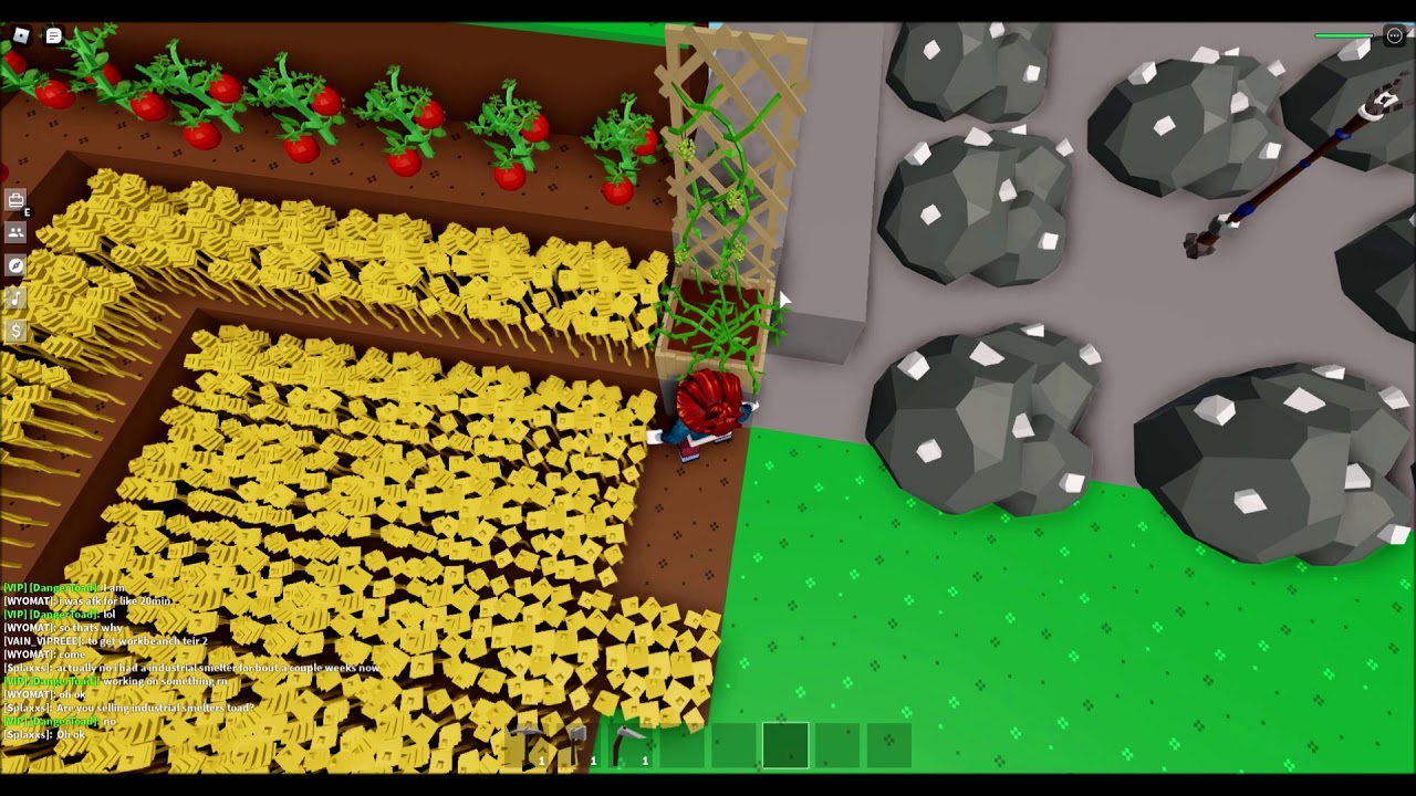 Roblox, Sky Block, Planting a grape seed! Roblox, Sky Block, Planting a grape seed!