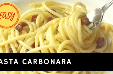 Classic Pasta Carbonara Recipe In Under 10 Minutes
