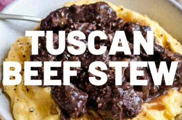 Peposo Tuscan Red Wine Beef Stew