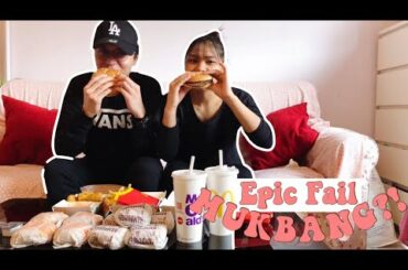 MCDONALD's MUKBANG GONE WRONG?! (Italy) | MARIAKATH